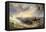 Seascape with Wreckage-John Wilson Carmichael-Framed Stretched Canvas