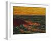 Seascape Yellow Sky Brittany-Roderic O'Conor-Framed Giclee Print