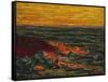 Seascape Yellow Sky Brittany-Roderic O'Conor-Framed Stretched Canvas