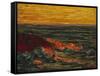 Seascape Yellow Sky Brittany-Roderic O'Conor-Framed Stretched Canvas