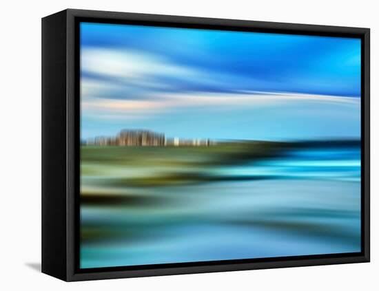 Seascape-Josh Adamski-Framed Stretched Canvas