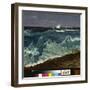 Seascape-Albert Bierstadt-Framed Giclee Print