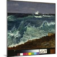 Seascape-Albert Bierstadt-Mounted Giclee Print