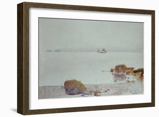 Seascape-Childe Hassam-Framed Giclee Print