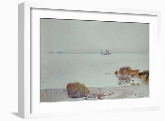 Seascape-Childe Hassam-Framed Giclee Print