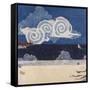 Seascape-Susan Gillette-Framed Stretched Canvas