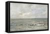 Seascape-Charles Francois Daubigny-Framed Stretched Canvas