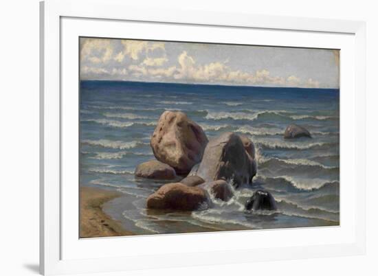 Seascape-Yefim Yefimovich Volkov-Framed Giclee Print