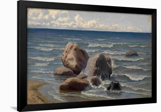 Seascape-Yefim Yefimovich Volkov-Framed Giclee Print