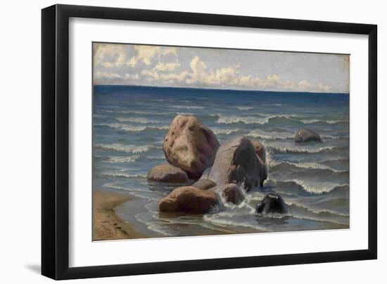 Seascape-Yefim Yefimovich Volkov-Framed Giclee Print