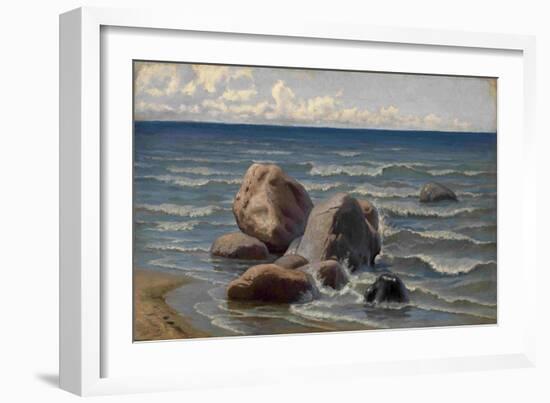 Seascape-Yefim Yefimovich Volkov-Framed Giclee Print