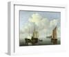 Seascape-Willem Van De Velde The Younger-Framed Giclee Print