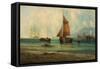 Seascape-George Knight-Framed Stretched Canvas