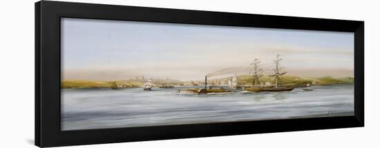 Seascape-F. W. Thompson-Framed Giclee Print