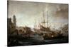 Seascape-Claude Joseph Vernet-Stretched Canvas