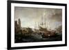 Seascape-Claude Joseph Vernet-Framed Giclee Print