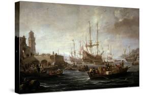 Seascape-Claude Joseph Vernet-Stretched Canvas