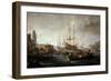 Seascape-Claude Joseph Vernet-Framed Premium Giclee Print