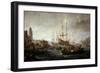 Seascape-Claude Joseph Vernet-Framed Premium Giclee Print