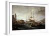 Seascape-Claude Joseph Vernet-Framed Premium Giclee Print