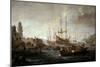 Seascape-Claude Joseph Vernet-Mounted Premium Giclee Print