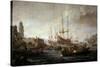 Seascape-Claude Joseph Vernet-Stretched Canvas