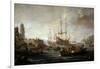 Seascape-Claude Joseph Vernet-Framed Giclee Print