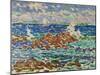 Seascape-Maurice Brazil Prendergast-Mounted Giclee Print