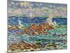 Seascape-Maurice Brazil Prendergast-Mounted Giclee Print