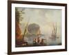 Seascape-Charles Francois Lacroix de Marseille-Framed Giclee Print