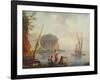 Seascape-Charles Francois Lacroix de Marseille-Framed Giclee Print