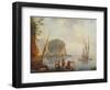Seascape-Charles Francois Lacroix de Marseille-Framed Giclee Print