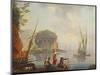 Seascape-Charles Francois Lacroix de Marseille-Mounted Giclee Print