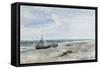 Seascape-Thomas Collier-Framed Stretched Canvas