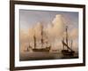 Seascape-Willem Van De Velde The Younger-Framed Giclee Print
