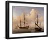 Seascape-Willem Van De Velde The Younger-Framed Giclee Print