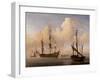 Seascape-Willem Van De Velde The Younger-Framed Giclee Print