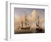 Seascape-Willem Van De Velde The Younger-Framed Giclee Print