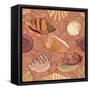 Seashell Pattern-alexcoolok-Framed Stretched Canvas