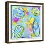 Seashell Total Plate Project-Lisa Katharina-Framed Giclee Print