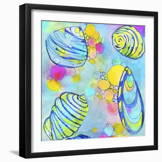 Seashell Total Plate Project-Lisa Katharina-Framed Giclee Print