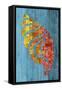 Seashell-Design Turnpike-Framed Stretched Canvas