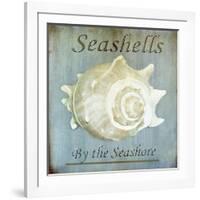 Seashells by the Seashore I-Karen Williams-Framed Giclee Print