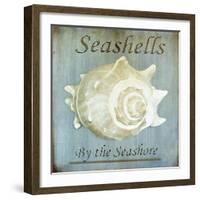 Seashells by the Seashore I-Karen Williams-Framed Giclee Print