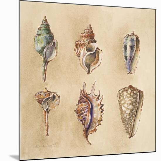 Seashells I-Lanie Loreth-Mounted Art Print