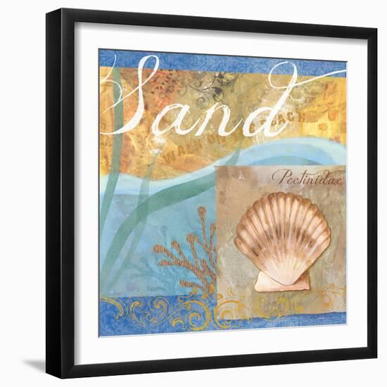 Seashells III-Fiona Stokes-Gilbert-Framed Giclee Print