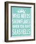 Seashells-Anna Quach-Framed Art Print