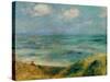 Seashore at Guernsey, 1883-Pierre-Auguste Renoir-Stretched Canvas