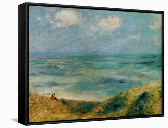 Seashore at Guernsey, 1883-Pierre-Auguste Renoir-Framed Stretched Canvas