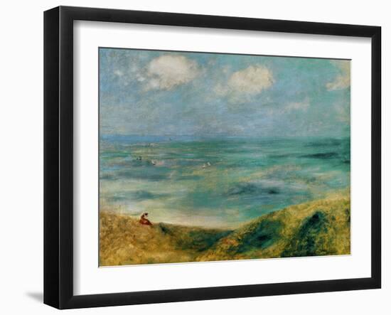 Seashore at Guernsey, 1883-Pierre-Auguste Renoir-Framed Giclee Print